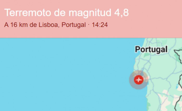 Un terratrèmol de magnitud 4,7 sacseja Lisboa