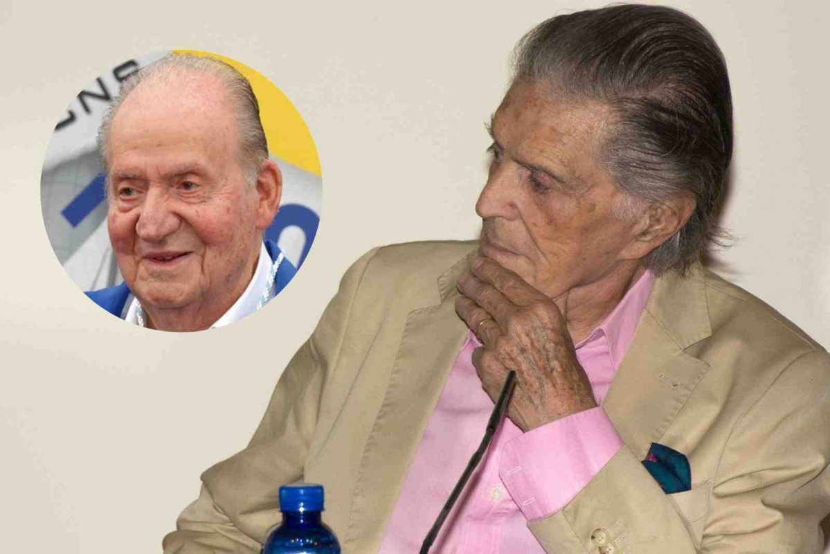 Juan Carlos I y Jaime Ostos