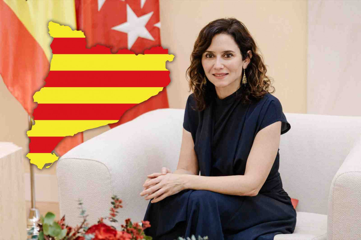 Isabel Díaz Ayuso, Catalunya