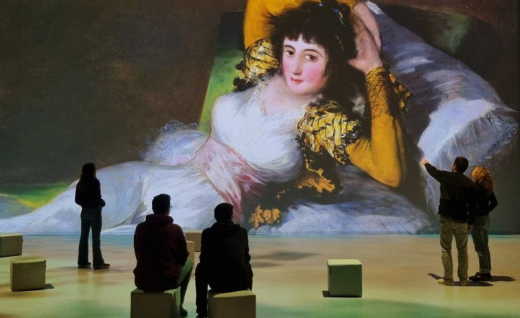 Barcelona inaugura un nou espai d'art immersiu dedicat a Goya a la Casa Ametller