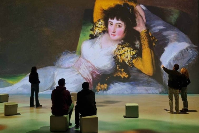 Barcelona inaugura un nou espai d'art immersiu dedicat a Goya a la Casa Ametller