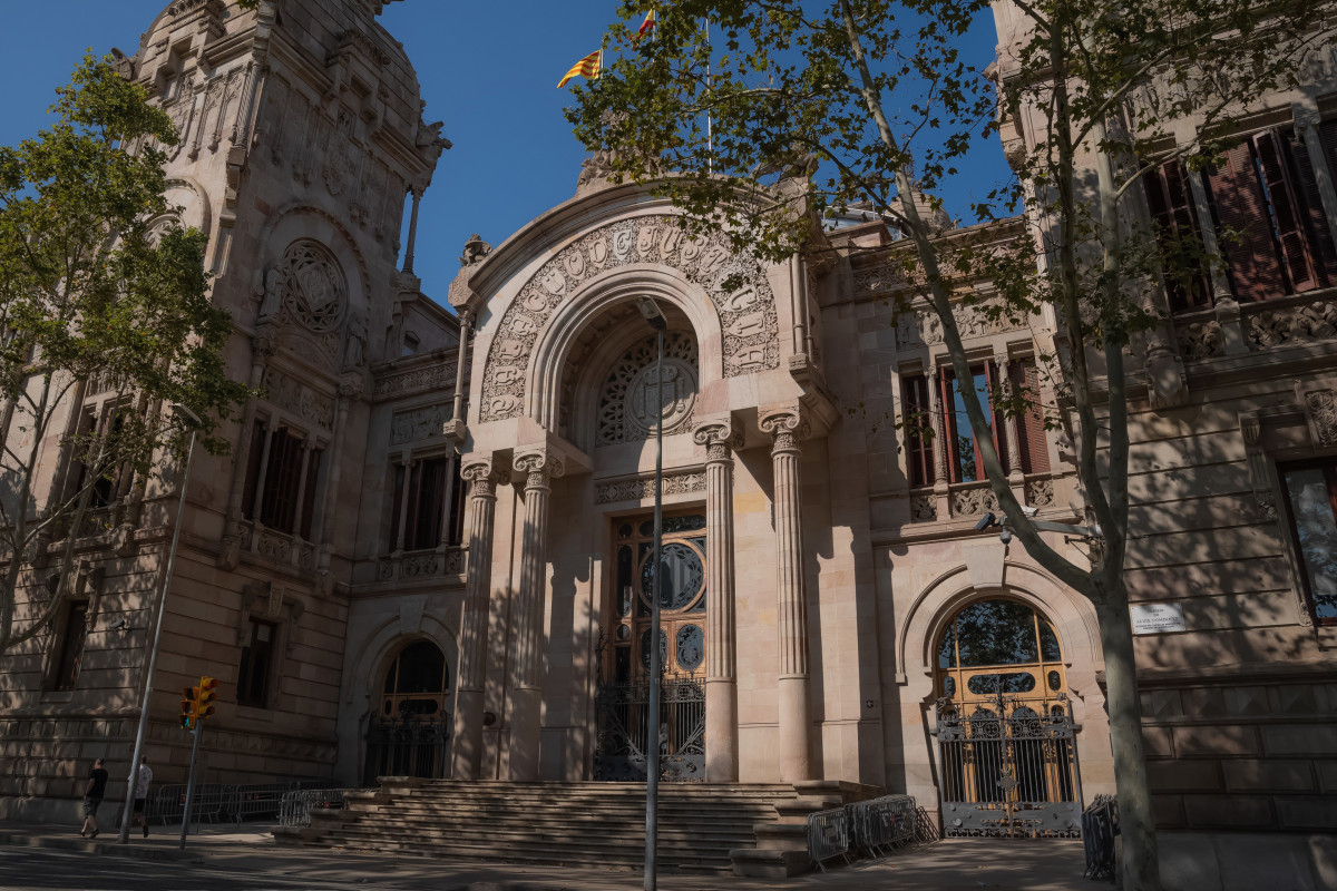 Archivo - Fachada del Tribunal Superior de Justicia de Cataluña (TSJC), a 7 de agosto de 2024, en Barcelona, Catalunya (España)