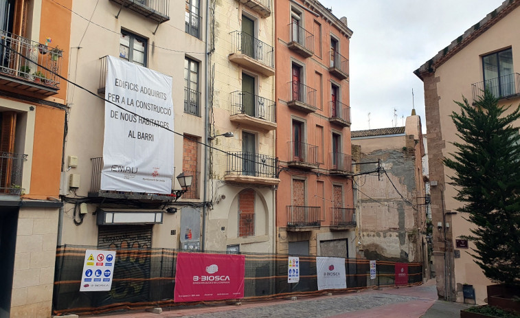 Rescat a contrarellotge a Lleida: dos gats porten 12 dies atrapats en un edifici desallotjat