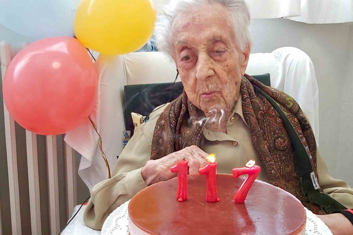 El 117 aniversario de María Branyas