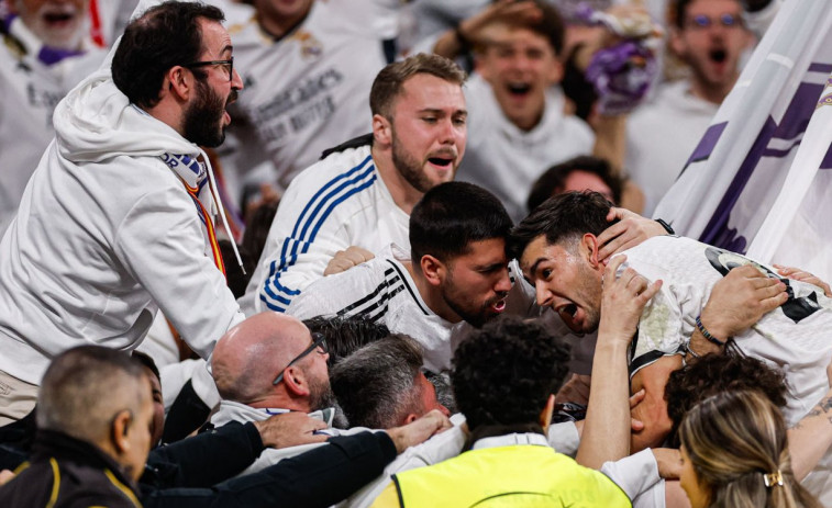 El Madrid s'avança en un fluix derbi madrileny de Copa d'Europa (2-1)