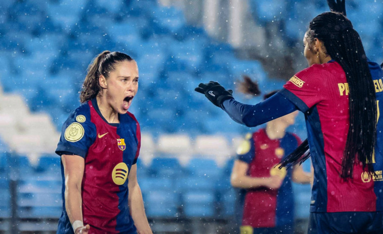 Maneta del Barça al Madrid (0-5): les blaugrana, amb més d'un peu i mig en la final de la Copa de la Reina