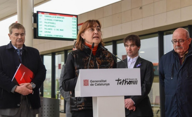 Inaugurada la nova estació d'autobusos de Palamós, una obra molt esperada