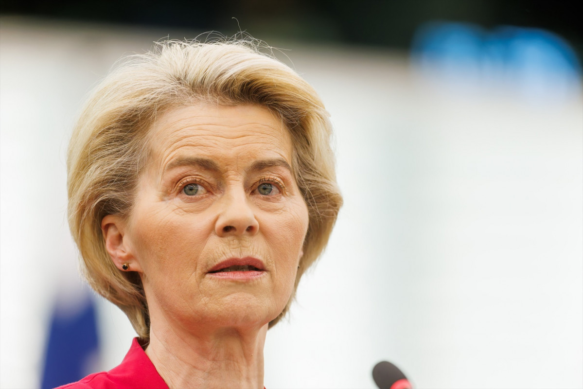 EuropaPress 6570640 11 march 2025 france strasbourg ursula von der leyen president of the