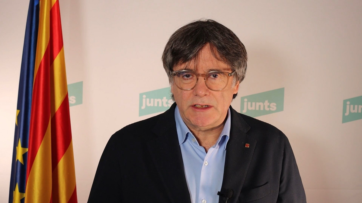 EuropaPress 6582164 expresidente generalitat presidente junts carles puigdemont intervencion