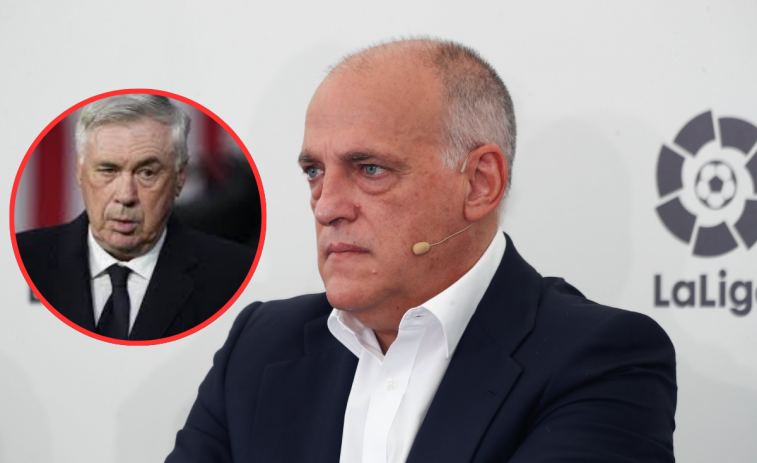 Tebas, irònic en la seva resposta després de l'ultimàtum d'Ancelotti