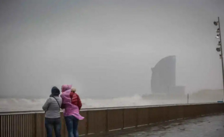 Temps a Catalunya: 19 de març, un dia desagradable amb pluja, vent i mala mar