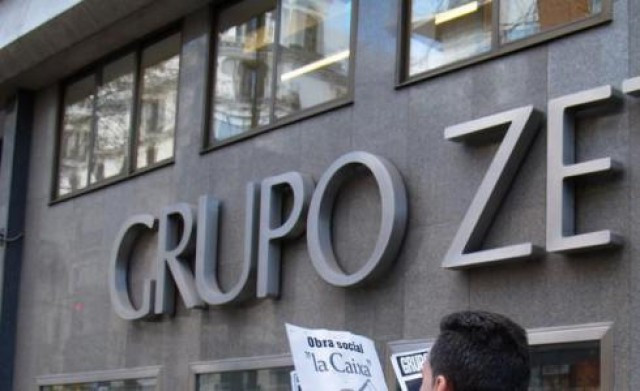 Trabajadores del grupo zeta durante una protesta en su sede de madrid 70548 1