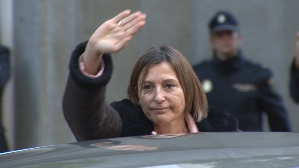 Forcadell sortida Tribunal Suprem novembre 9