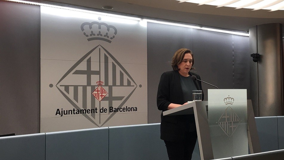 Ada Colau a l'Ajuntament de Barcelona