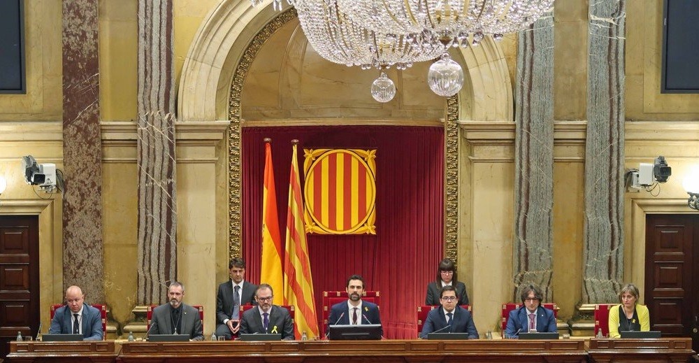 La nova Mesa del Parlament de Catalunya