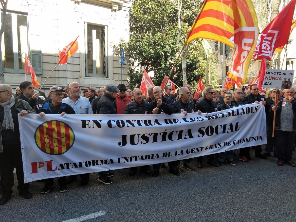 Manifestaciu00f3n pensionistes