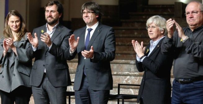 Serret comin Puigdemont Ponsati i muntanya