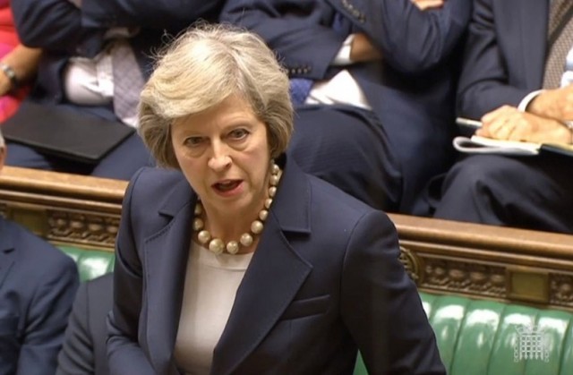 Theresa May house of commons 16042018