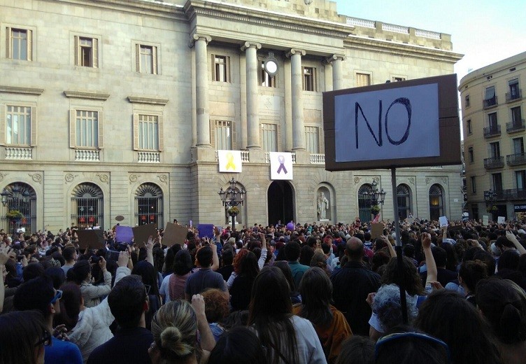 L'ESTOL protestes sant jaume26042018