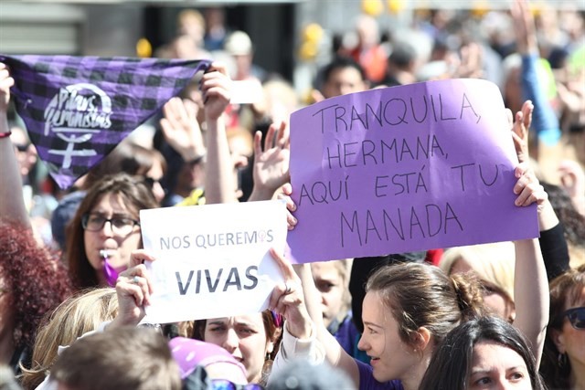 La manada rebuig sentència manifestació 02052018