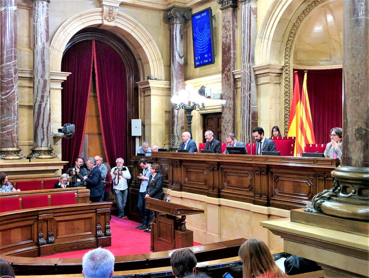 Inici ple parlament