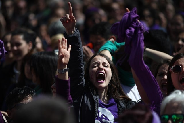 La manada manifestaciu00f3n feminista violència gu00e9nero 03.052.018