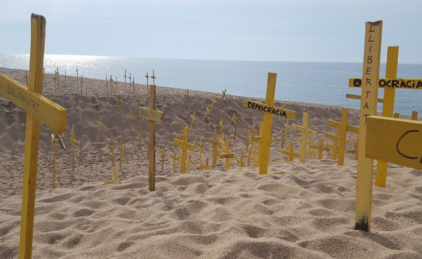 Creus grogues canet mar ferits 21052018