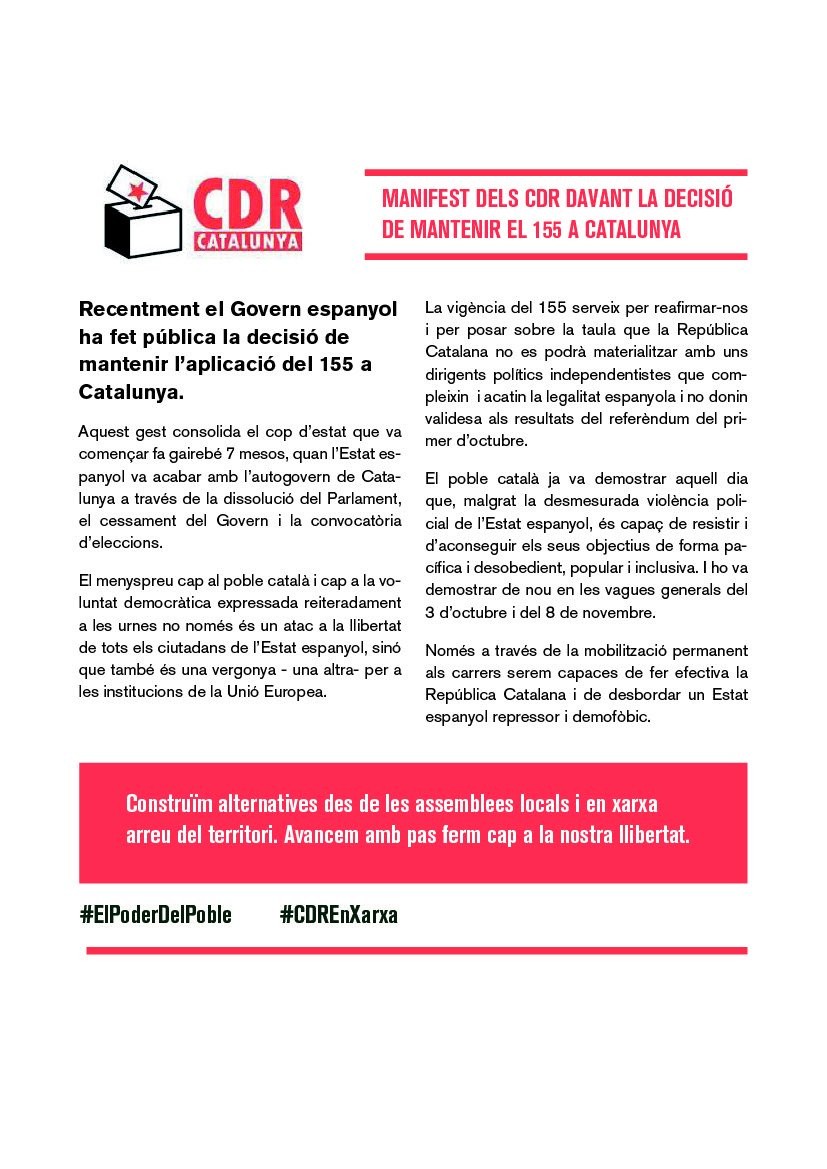 Comunicat CDR