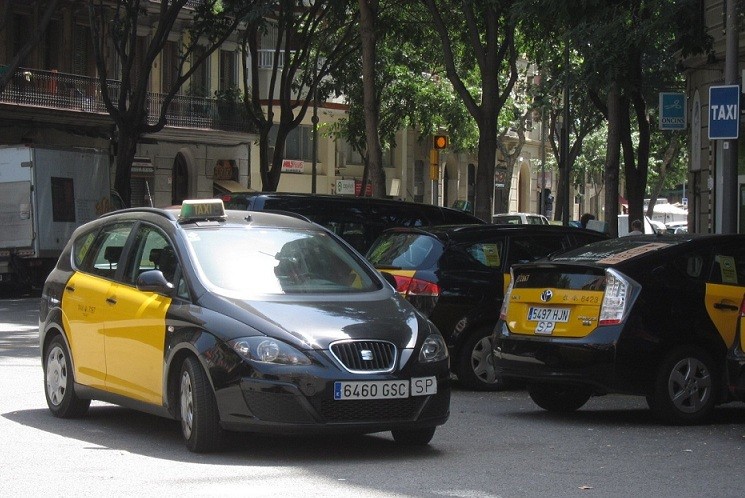 Taxi taxistes barcelona 23052018