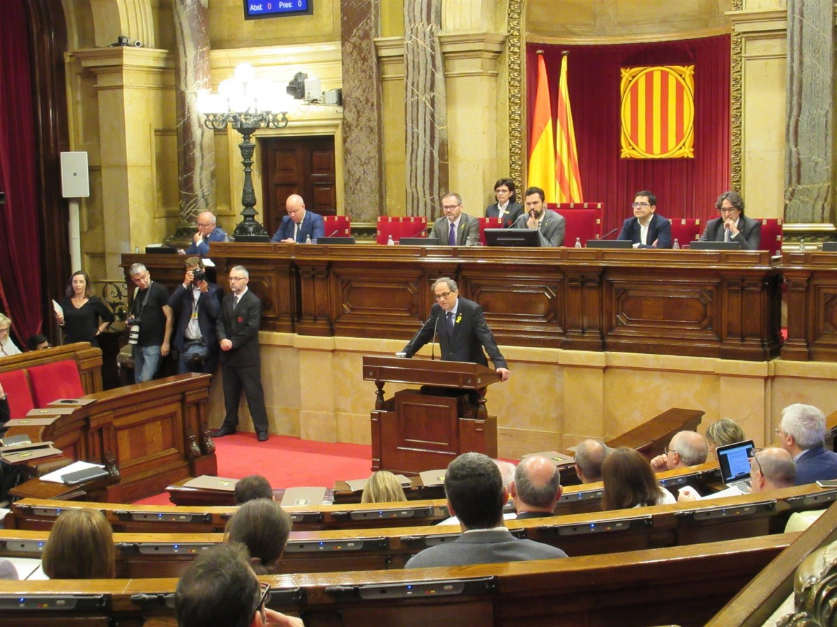 Torra ple parlament