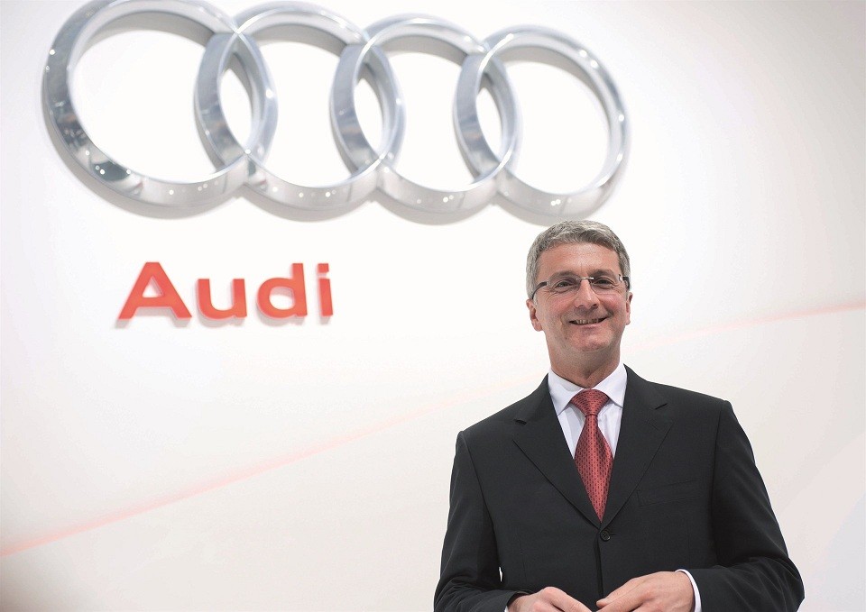 El president d'Audi, Rupert Stadler