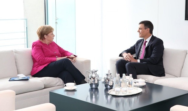 Angela Merkel i Pedro Sánchez