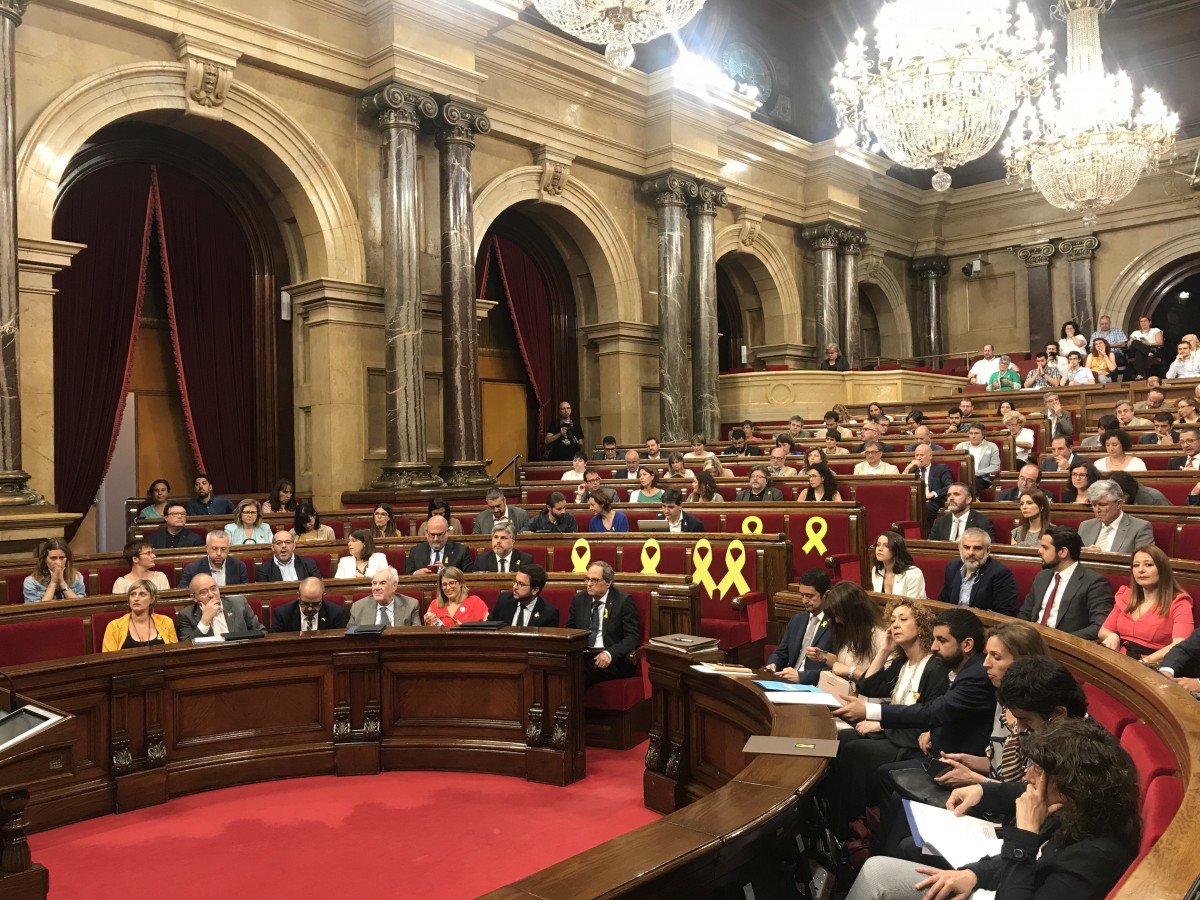 Ple del Parlament (arxiu)