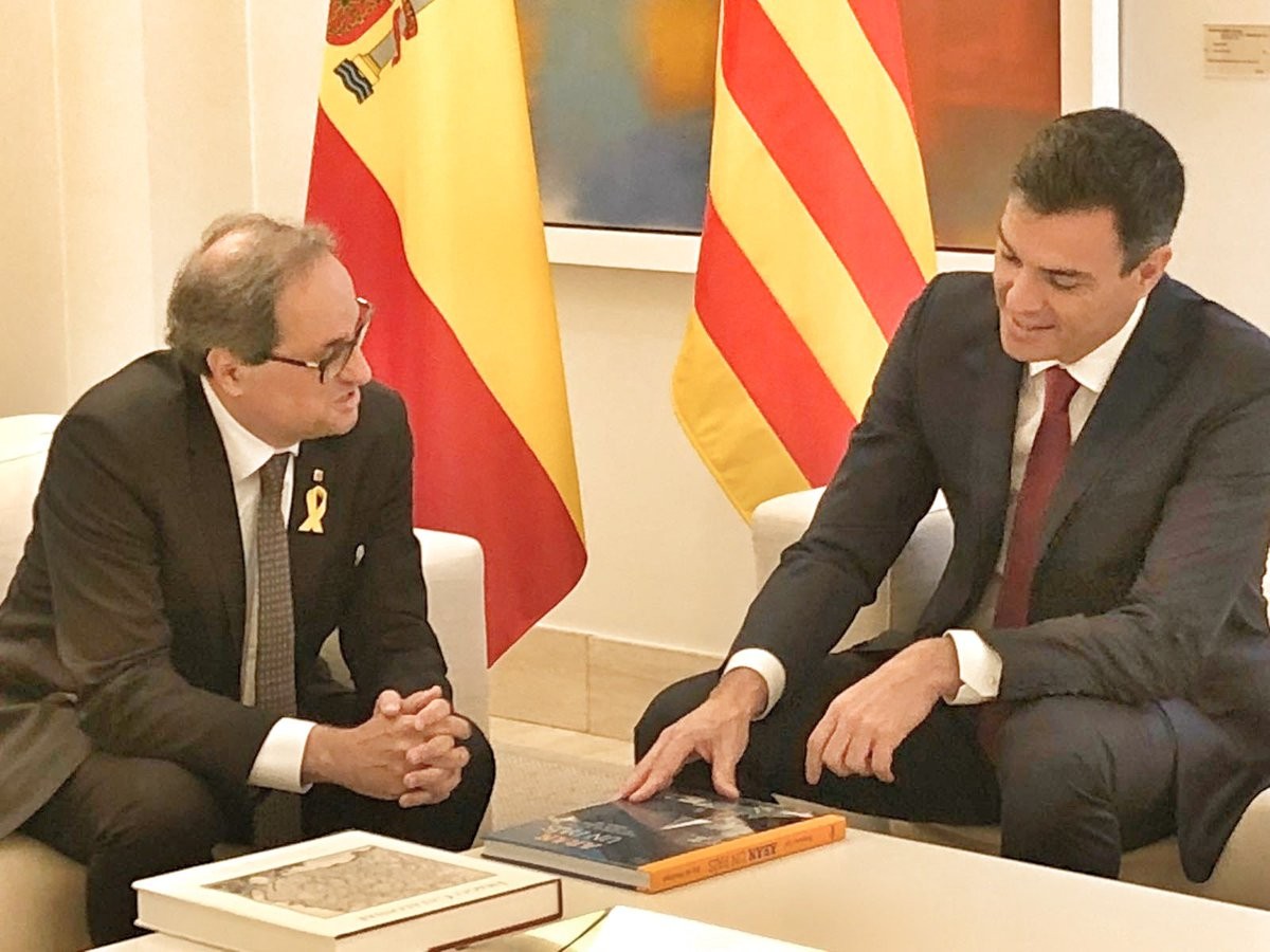 Reunió Sanchez Torra