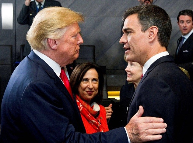 Salutació trump pedro su00e1nchez OTAN 11.072.018