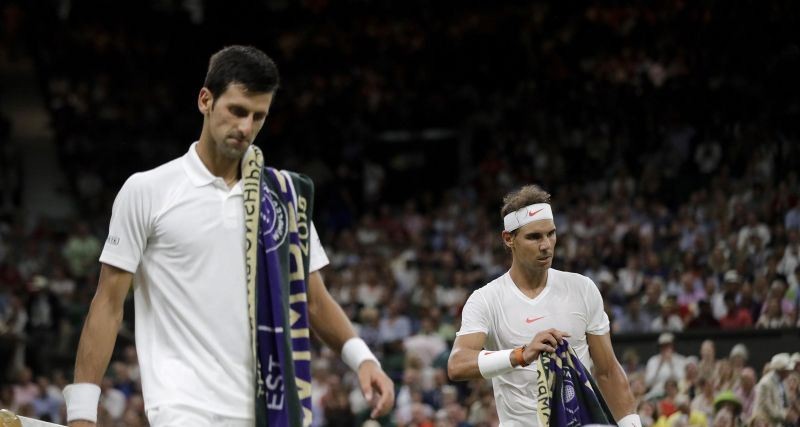 Djokovic i nadal wimbledon Getty Images