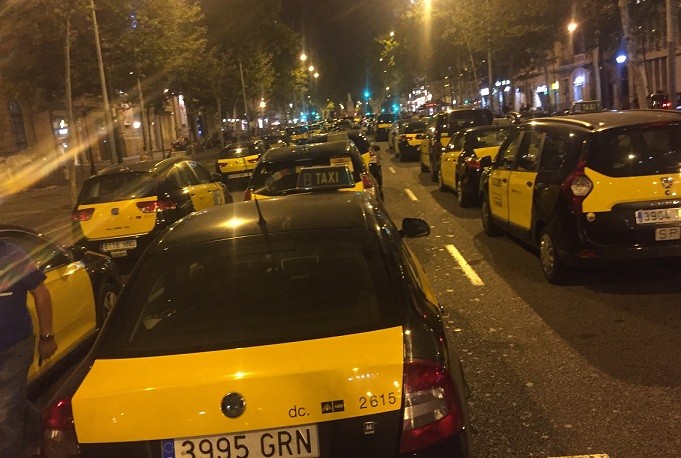 Taxis barcelona nit