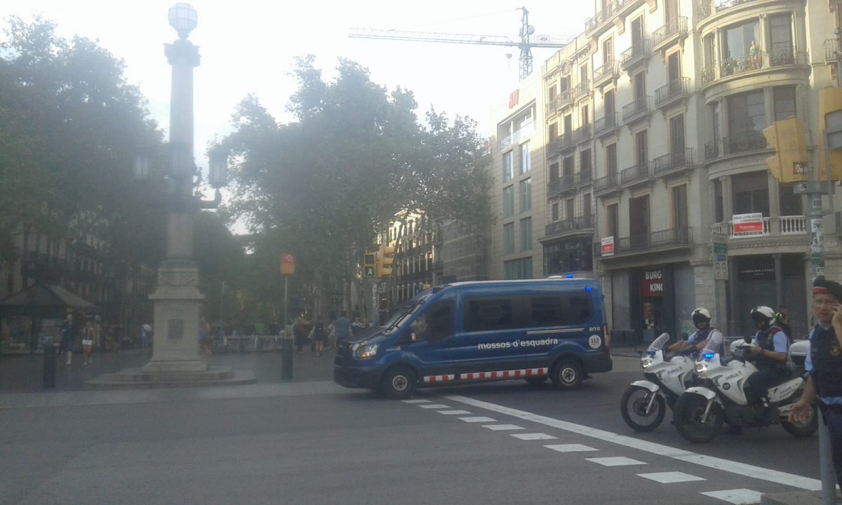 La rambla un any després del 17A