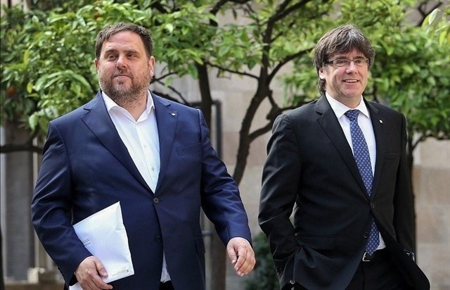 Oriol jonqueres Carles Puigdemont 10092018