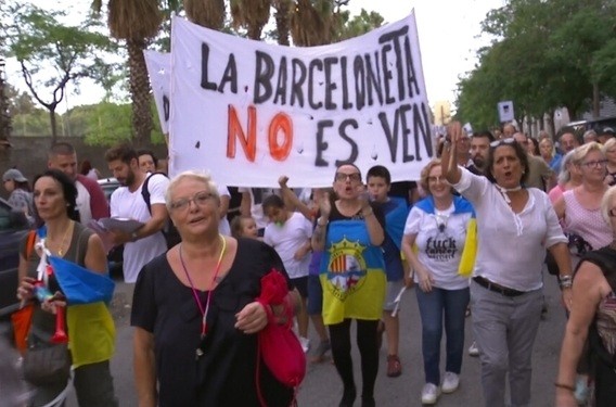 Marxa veïns barceloneta 14092018