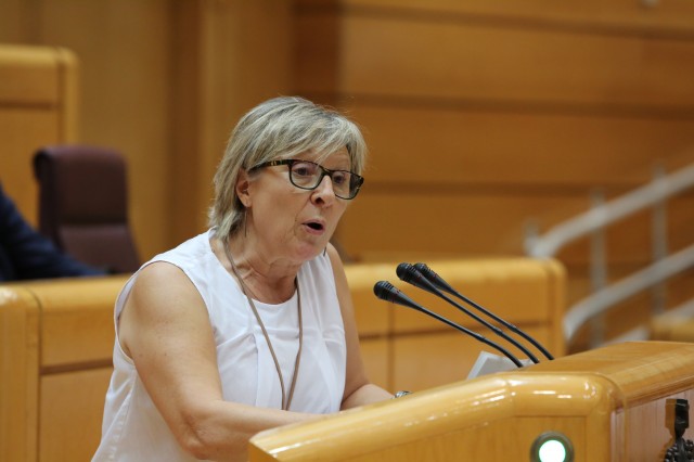  La Portavoz De ERC En El Senado, Mirella Cortès Gès