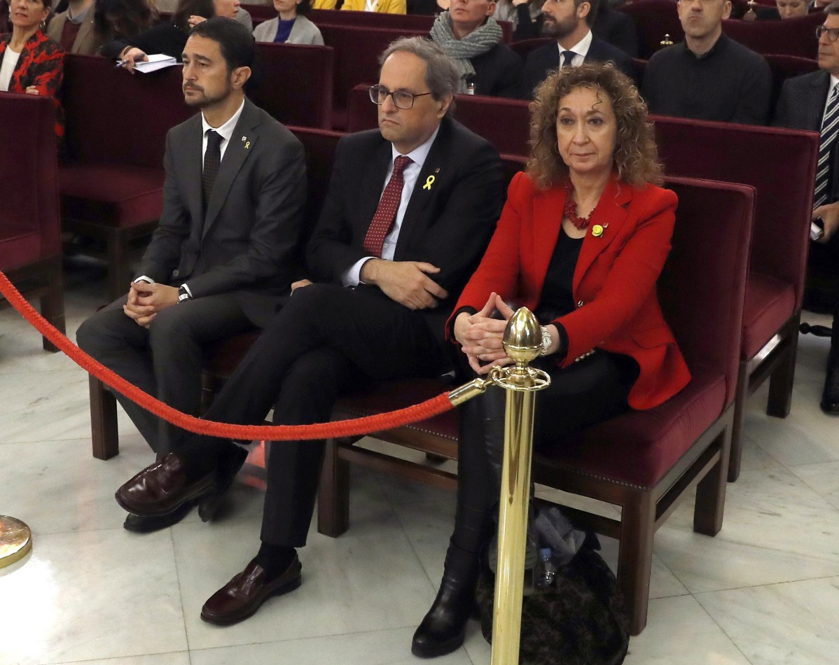 Quim torra al tribunal