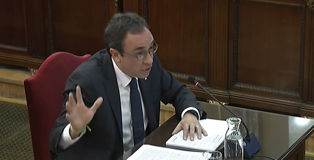 Josep Rull al Tribunal Suprem