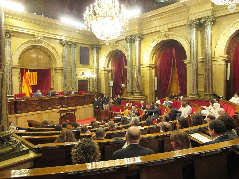 Ple del parlament votació pressupostos catalans