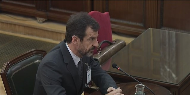 Ferran lopez en el judici del proces