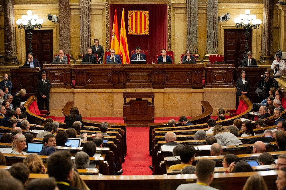 Ple de Parlament abril 2019