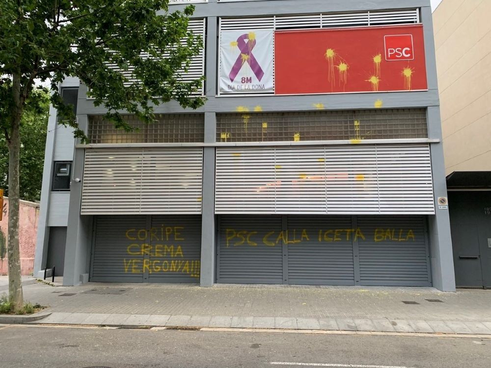 Pintada seu PSC Barcelona