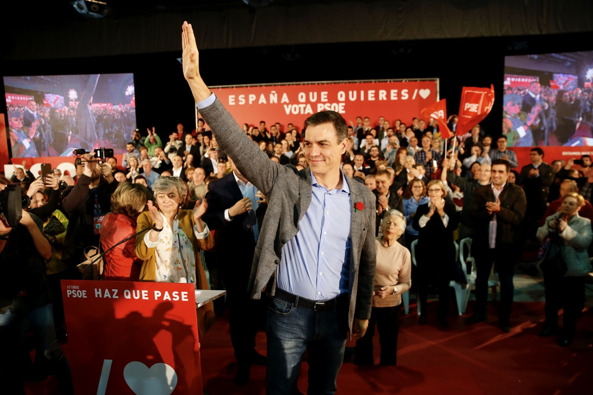 Pedro sánchez míting gijón