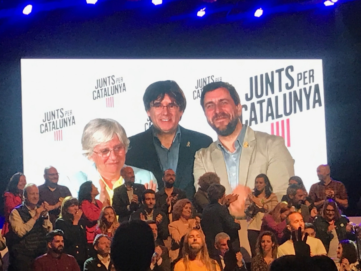 Puigdemont, Ponsatí i Comín imatge