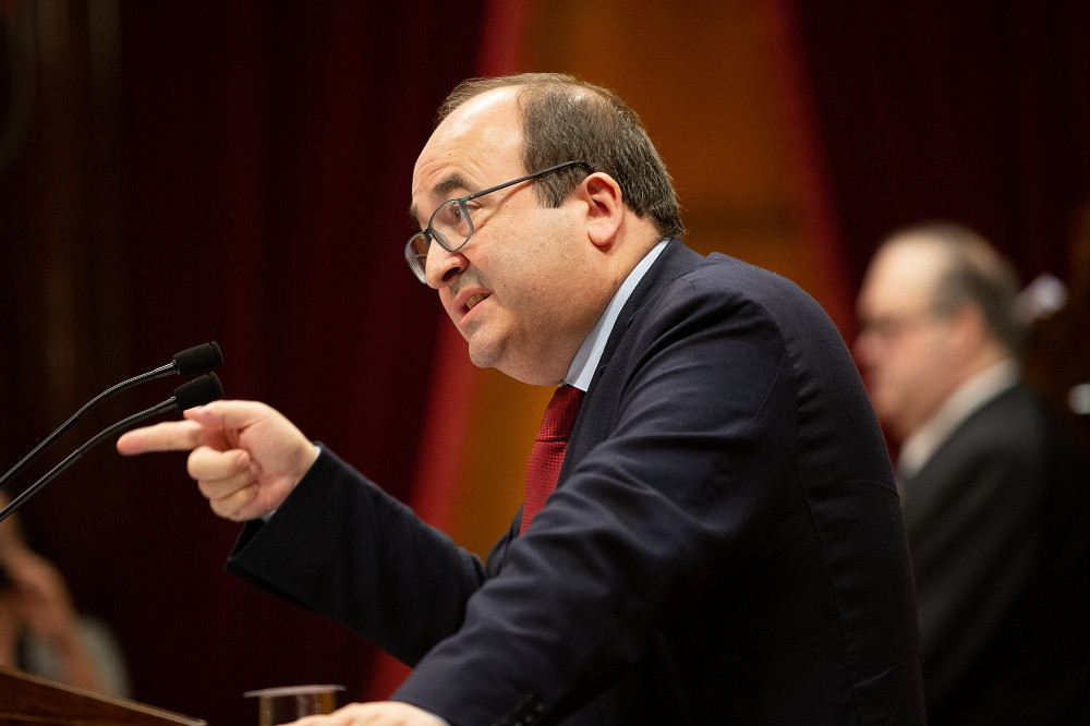 Miquel Iceta al Parlament